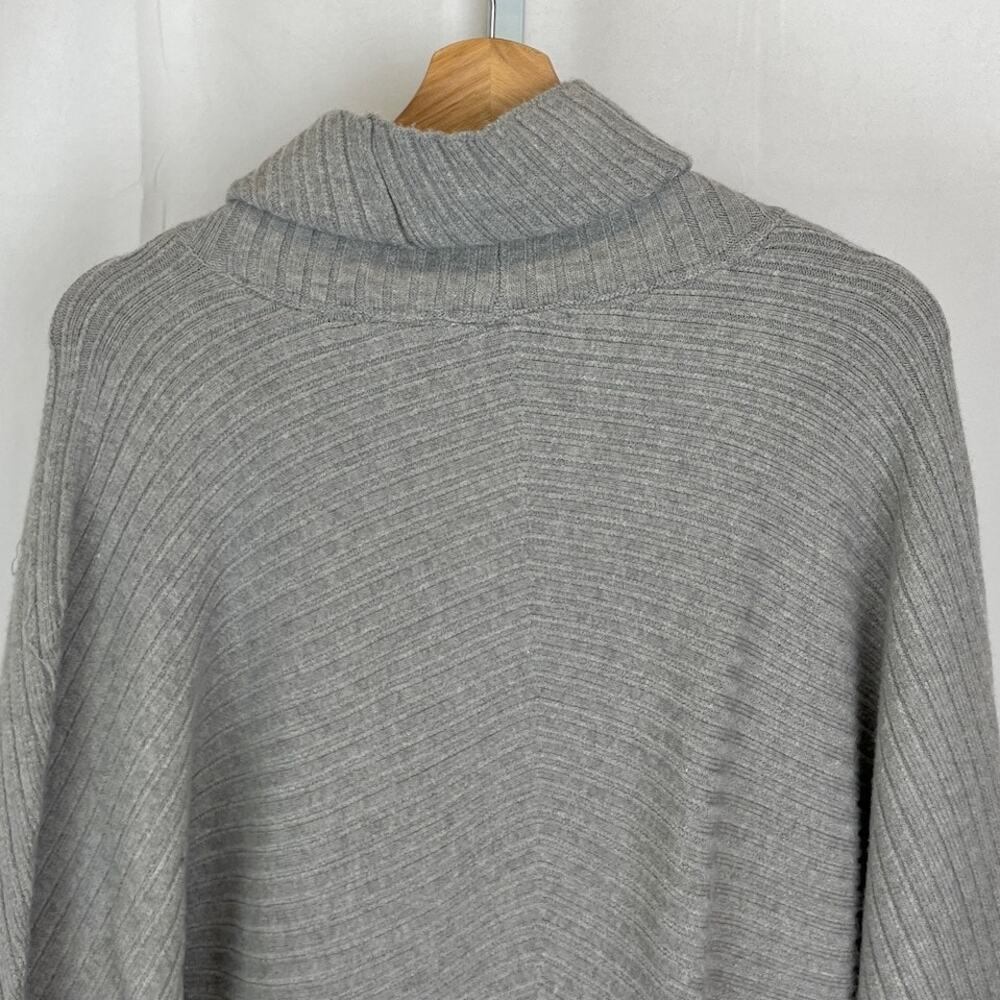 MOTH Anthropologie Tisbury Cowl Sweater Dolman Long Sleeve Pullover Gray Size S - Picture 7 of 10